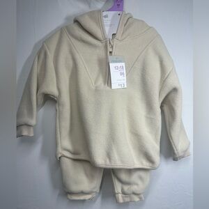 Primark Cream Kids Hoodie Set